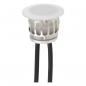 Preview: EVN LED Bodeneinbauspot für Innen & Außen rund IP67 12V/DC 0.5W 3000K EinbauØ28