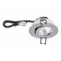 Preview: EVN P-LED Decken-Einbauleuchte mit warmweißem Licht rund schwenkbar dimmbar chrom IP20 6W 3000K 620lm 90Ra EinbauØ68