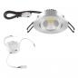 Preview: EVN PC20D91402 COB-LED Deckeneinbauleuchte DALI-2 8,4 W 3000 K 1010 lm CRI 90 Aluminium schwenkbar Einbaudurchmesser 68 mm