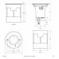 Preview: EVN LED Bodeneinbauleuchte, IP67 mit Justierschraube PC67100602