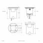 Preview: EVN LED Bodeneinbauleuchte, IP67 mit Justierschraube PC67101502D
