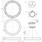 Preview: EVN LED Pendelleuchte mit CCT Switch RPD800125