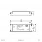 Preview: EVN Netzgerät 24V/DC - 33,6-100W 220-240V/AC Phasenan- und Phasenabschnitt-Dimmer
