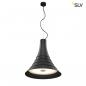 Preview: SLV 1000435 BATO 45 PD LED Indoor Pendelleuchte schwarz LED 2700K