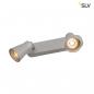 Preview: AVO CW Double Wand- und Deckenstrahler silber SLV 1000891