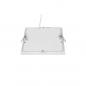 Preview: SLV 1004698 SENSER 18 DL Indoor LED Deckeneinbauleuchte eckig weiß 4000K