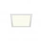 Preview: SLV 1004699 SENSER 24 DL Indoor LED Deckeneinbauleuchte eckig weiß 4000K