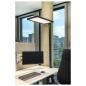 Preview: SLV 1005392 WORKLIGHT Schreibtischleuchte schwarz 79W 4000K 80°