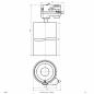 Preview: EVN ST330925 TRACK ST LED Schienenstrahler 33W Farbsensor 2700-5100K CRI >95 schwarz