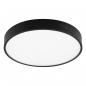 Preview: EVN UUT400925 DROP PRO LED Deckenleuchte DALI-2 40W 3000K/4000K schwarz 400 mm