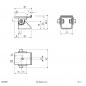 Preview: EVN Montagefuß für LED-Flex-Wallswasher 3D Band Multi. W67MMF
