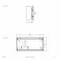 Preview: EVN WA20080125 LED Wandleuchte 8W 3000-5700K Weiß