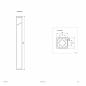 Preview: EVN WSL441015 TALLO Pollerleuchte Aluminium anthrazit E27 IP44