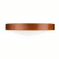 Preview: Bioledex Junges Wohnen Deckenleuchte 37cm in rotbraun aus Holz und Glas - gewölbter Diffusor