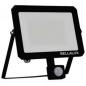 Preview: Bellalux Schwenkbarer LED Fluter VITAL mit Sensor schwarz 4000K neutralweißes Licht 50W IP65