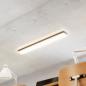 Preview: 90cm Sigor LED-Feuchtraumleuchte Plank silber dimmbar 50/40/30W 3000/4000K Tunable White IP54