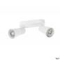 Preview: SLV 1008367 PURI 2.0 CONE Long Wand- und Deckenleuchte, 2 x GU10 max. 6 W, weiß