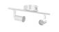 Preview: Philips 2er Limbali Decken-/Wandspot in Chrom matt mit 2 x GU10 Fassung IP20 - GU10 Leuchtmittel nicht enthalten