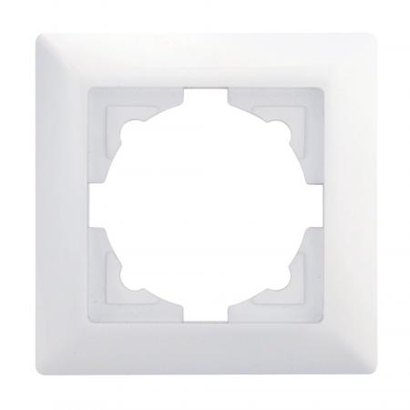 Günsan Moderna 1-fach Rahmen Steckdosen Schalter Dimmer Weiss