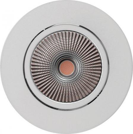 MOBILUX Schwenk- und dimmbarer Einbaustrahler MOBiDIM COB CLASSIC R 9W 927 45° weiß