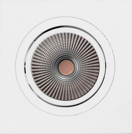 MOBILUX LED-Einbaustrahler MOBiDIM COB CLASSIC Q 9W 927 45° weiß