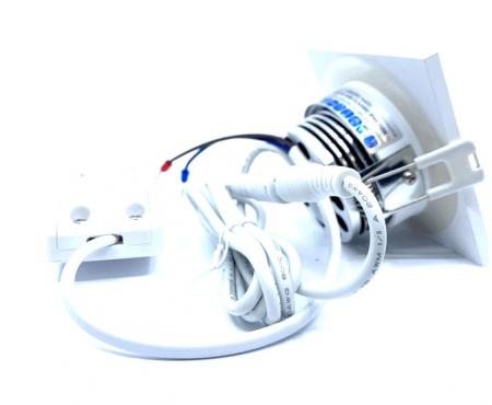 Mobilux Dimmbare LED Einbauleuchte MOBiDIM COB CLASSIC IP65 Q 9W 927 45° weiß