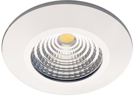 Mobilux LED-Einbaustrahler dimmbar MOBiDIM COB SLIM IP65 R 9W 830 60° alu poliert