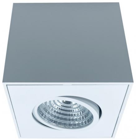 Dimm- und schwenkbarer LED Deckenstrahler COB SLIM+ Q  in Weiß Mobilux