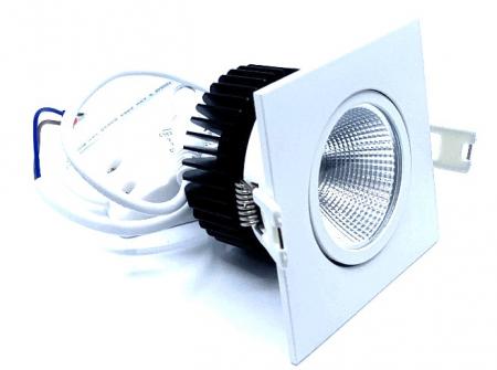 MOBILUX LED Einbaustrahler schwenkbar MOBiDIM COB POWER 11,5W Q DIM2WARM 45° 95Ra weiß