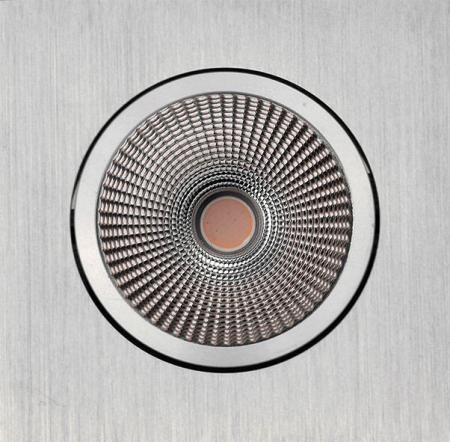 MOBILUX Schwenkbarer Einbaustrahler MOBiDIM COB SLIM DIM2WARM 8,5W 60°alu gebürstet