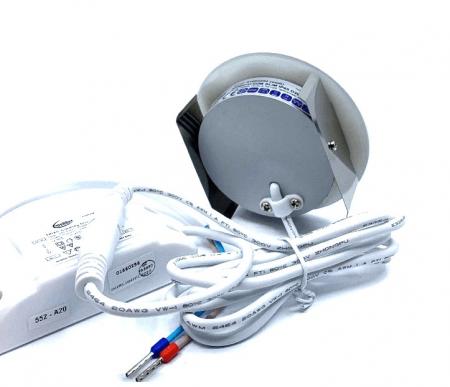 MOBILUX Einbaustrahler MOBiDIM COB SLIM 7W R DIM2WARM 827 60°  IP65 alu poliert
