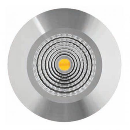 MOBILUX Einbaustrahler MOBiDIM COB SLIM 7W R DIM2WARM 827 60°  IP65 alu poliert