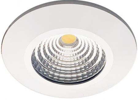 MOBILUX Einbaustrahler MOBiDIM COB SLIM 7W R DIM2WARM 827 60°  IP65 alu poliert