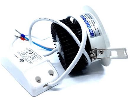 MOBILUX LED-Einbauleuchte MOBiDIM COB POWER 12W R 4000K Weiß
