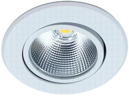 MOBILUX LED-Einbauleuchte MOBiDIM COB POWER 12W R 4000K Weiß
