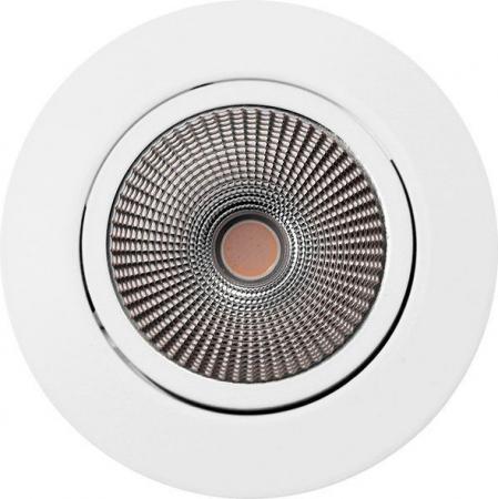 MOBILUX LED-Einbauleuchte MOBiDIM COB POWER 12W R 4000K Weiß