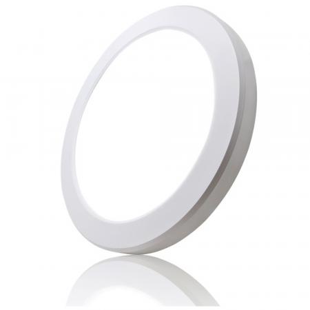 2 in 1 LED Aufbau- & Einbau- Panel MULTiLED 220R Xin1 DIM 15W weiß umschaltbare Farbtemperatur 02500226 MOBILUX