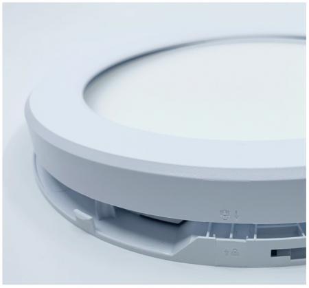 2 in 1 LED Aufbau- & Einbau- Panel MULTiLED 220R Xin1 DIM 15W weiß umschaltbare Farbtemperatur 02500226 MOBILUX