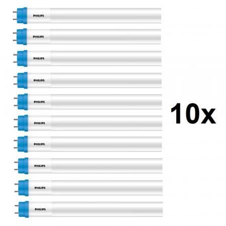 10 x 150cm Philips CorePro LED Röhre EM 20W wie 58W 3000K 240° warmweißes Licht Glas  KVG/VVG/AC inkl. Ersatzstarter
