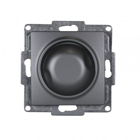 Günsan Visage Dimmer Switch 1000W Unterputz Dunkelsilber