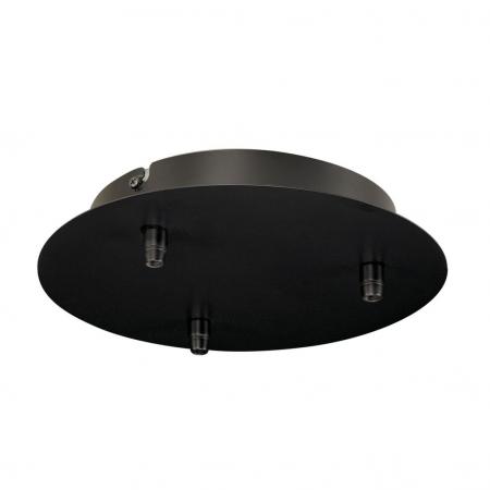 SLV 132610 Deckenrosette rund schwarz