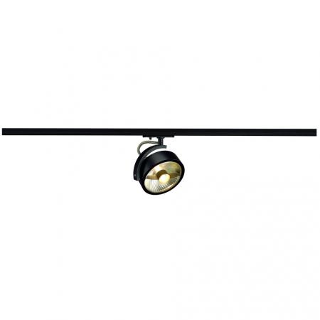 SLV 143540 KALU TRACK QPAR111 Leuchtenkopf, schwarz, inkl. 1P.-Adapter