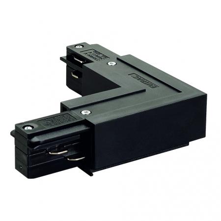 SLV 145680 EUTRAC L-Verbinder Erde innen, schwarz