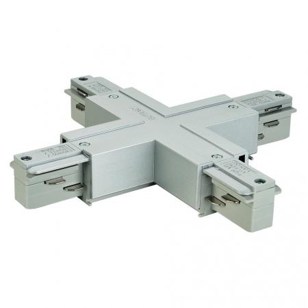 SLV 145694 EUTRAC X-Verbinder, silbergrau