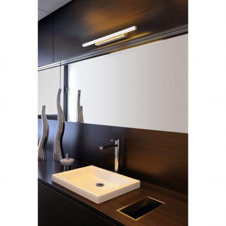 SLV 1003508 GLENOS LED Spiegelleuchte grau umschaltbar 3000/4000K