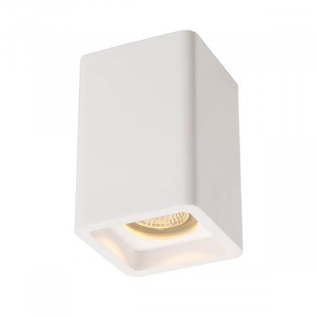 SLV 148004 PLASTRA QPAR51 LED Deckenleuchte GU10 weiß Gips eckig IP20