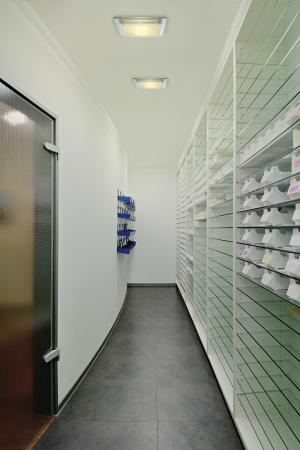 LED Deckenleuchte GLASSA SQUARE eckig aus Glas und Stahl SLV 155180