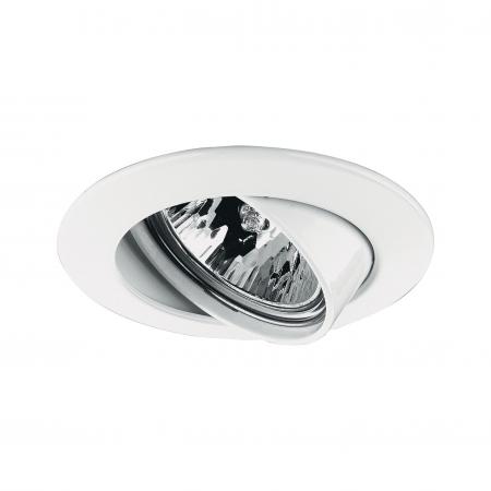 Paulmann 17953 Premium Einbauleuchte schwenkbar max. 50W 12V GU5.3 Weiß