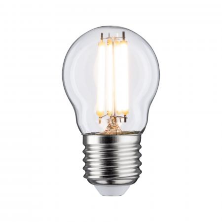 Paulmann 28655 LED Fil Tropfen 800lm E27 2700K 6.5W klar dim