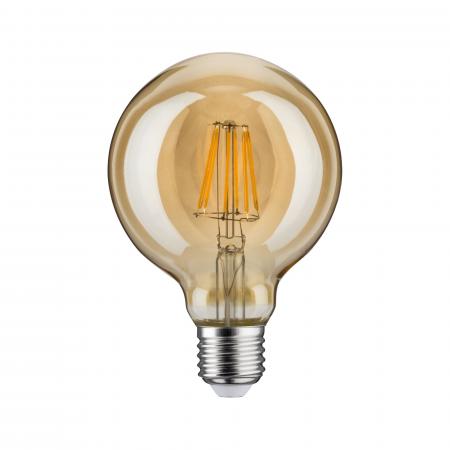 Paulmann 28716 LED G95 680lm E27 6.5W gold 2500K